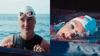 For 111 days, Catherine Breed's world was measured in stretches of open water