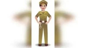 Constable Yayati Bamane was on night duty and sitting inside a patrol van parked