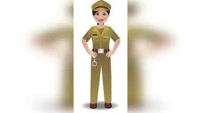 Constable Yayati Bamane was on night duty and sitting inside a patrol van parked