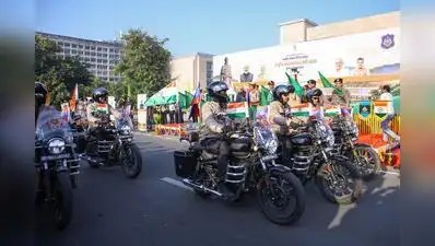 Organized by the Union home ministry under the theme ‘Fight Against Drugs’, the rally features
