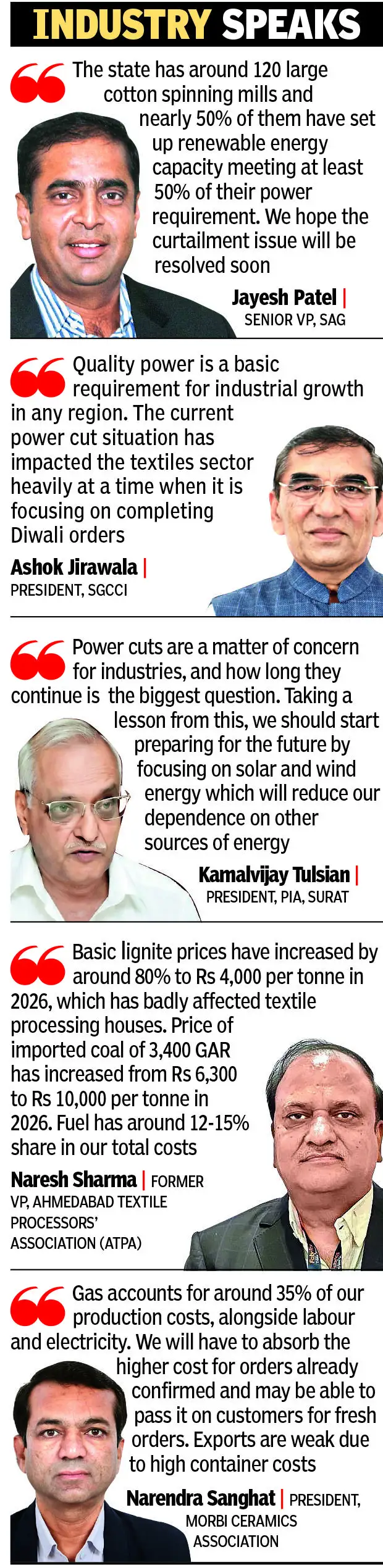 Chemical industry fears losing competitive edge Gujarat’s chemical: The wider industry impact