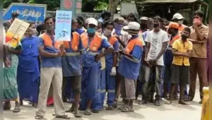 Sanitary workers call off strike after assurances to update pay, end privatisation