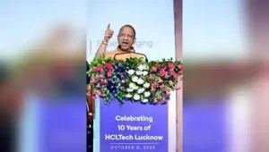 Addressing an event marking the 10th anniversary of HCLTech’s: The wider industry impact
