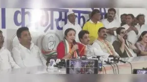UP Congress chief Mona sets sights on 2027 polls, demands CEC’s resignation over ‘vote theft’