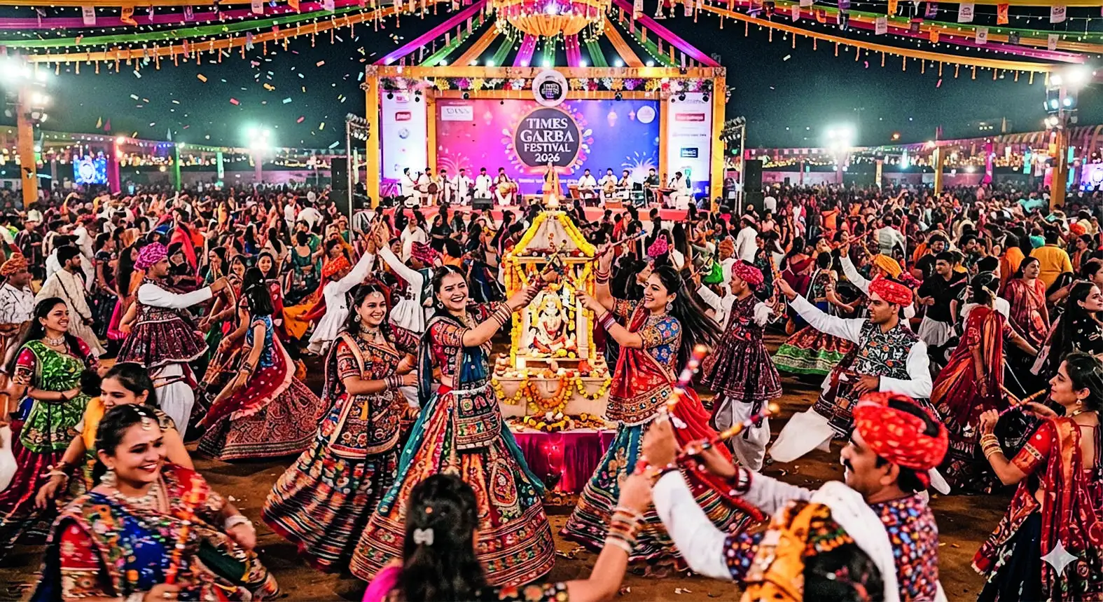 84 garba organisers in Ahmedabad seek police nod; fire NOC mandatory