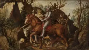 Representative image of Albrecht Dürer, Knight, Death and Devil
