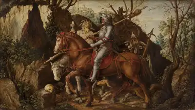 Representative image of Albrecht Dürer, Knight, Death and Devil
