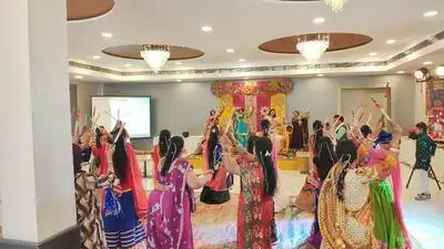 But, her enthusiasm to dance at a special dandiya gathering for deaf and dumb families