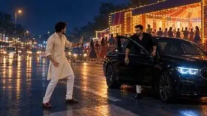 Man assaulted outside garba venue The car stopped near him, and Gajjar, who was allegedly