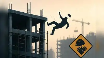 Pune: A 36-year-old construction worker died after falling from the terrace of a four-storey