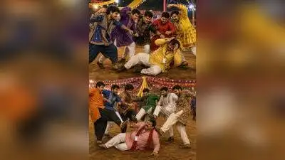 Two organisers of a Navratri event in Shilaj suffered head injuries after they were allegedly