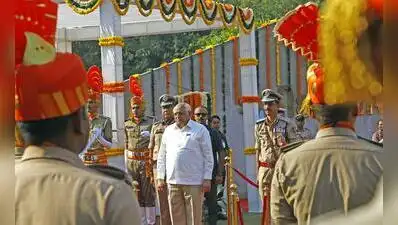 At the Ahmedabad event, the names of police personnel from Gujarat who died in the line of duty