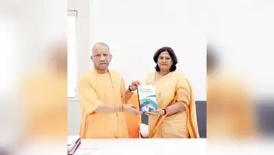 VC RPNLU, Prayagraj, Prof Usha Tandon met Chief Minister Yogi Adityanath on Thursday
