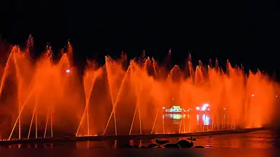 Iconic Futala Fountain Bursts Into Life, Briefly