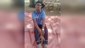 Fake Air Force officer held at Parade grounds while posing for photos