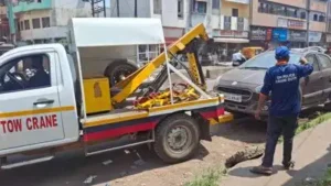 NHAI, Karvir police launch anti-encroachment drive on Kolhapur-Ratnagiri Highway