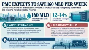 Pune: As the city prepares for the Thursday water cut, residents hope for a smoother