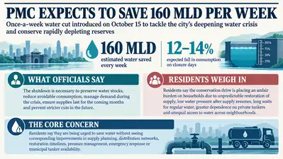Pune: As the city prepares for the Thursday water cut, residents hope for a smoother