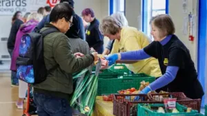 In 2017, a British food rescue organisation started with one person and a van collecting surplus