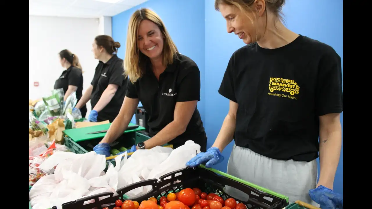 In 2017, a British food rescue organisation started with one person and a van collecting surplus