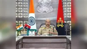 Chairing a virtual crime and law-and-order review meeting from police headquarters, the DGP
