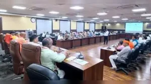 CM Yogi guides officials to make fool proof crowd management for IAF's air show, PM visit