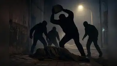 Pune: Three men and a minor accomplice allegedly bludgeoned a stranger to death with a cement