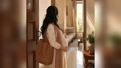 An eight-month pregnant woman who was allegedly forced out of her home by her in-laws sought