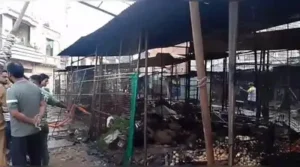 Circle officer Priya Singh said that around 30 shops were affected, of which eight to 10 were