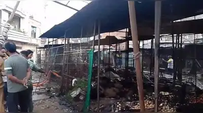 Circle officer Priya Singh said that around 30 shops were affected, of which eight to 10 were