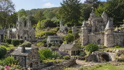 Representative AI image of a miniature stone village featuring: The wider industry impact