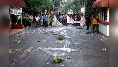 Bottles thrown by a right-wing group lie on SRFTI campus on Sunday: The wider industry impact
