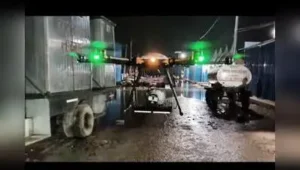 Drone tech helps cops navigate inundated lanes in Faizullaganj
