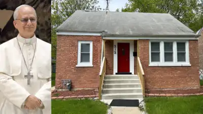 Pope Leo XIV’s childhood home was heading toward auction in 2025 when the village stepped
