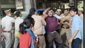 Lucknow: Members of various student bodies were detained by police on Sunday as they marched