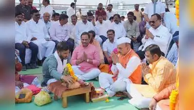 Pillar worship ceremony held ahead of the staging of ‘Praudh Pratap Purandar