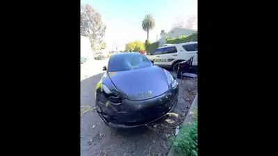 The Tesla car that Ishan Pandhare was driving that hit two students: The wider industry impact