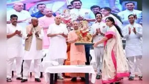 BJP MP Ravi Kishan was also present CM Yogi Adityanath receives: The wider industry impact