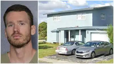 Florida police officer Brian Louis Sguros is accused of taking over a dead man’s home
