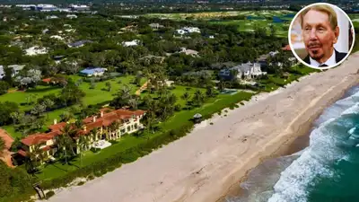 Ellison bought the 8.4-acre oceanfront estate in North Palm Beach for $80 million in 2021