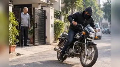 Bike registered in retired UP ADG's son's name stolen