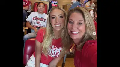 Randi Mahomes is not just the proud mom in the suite anymore