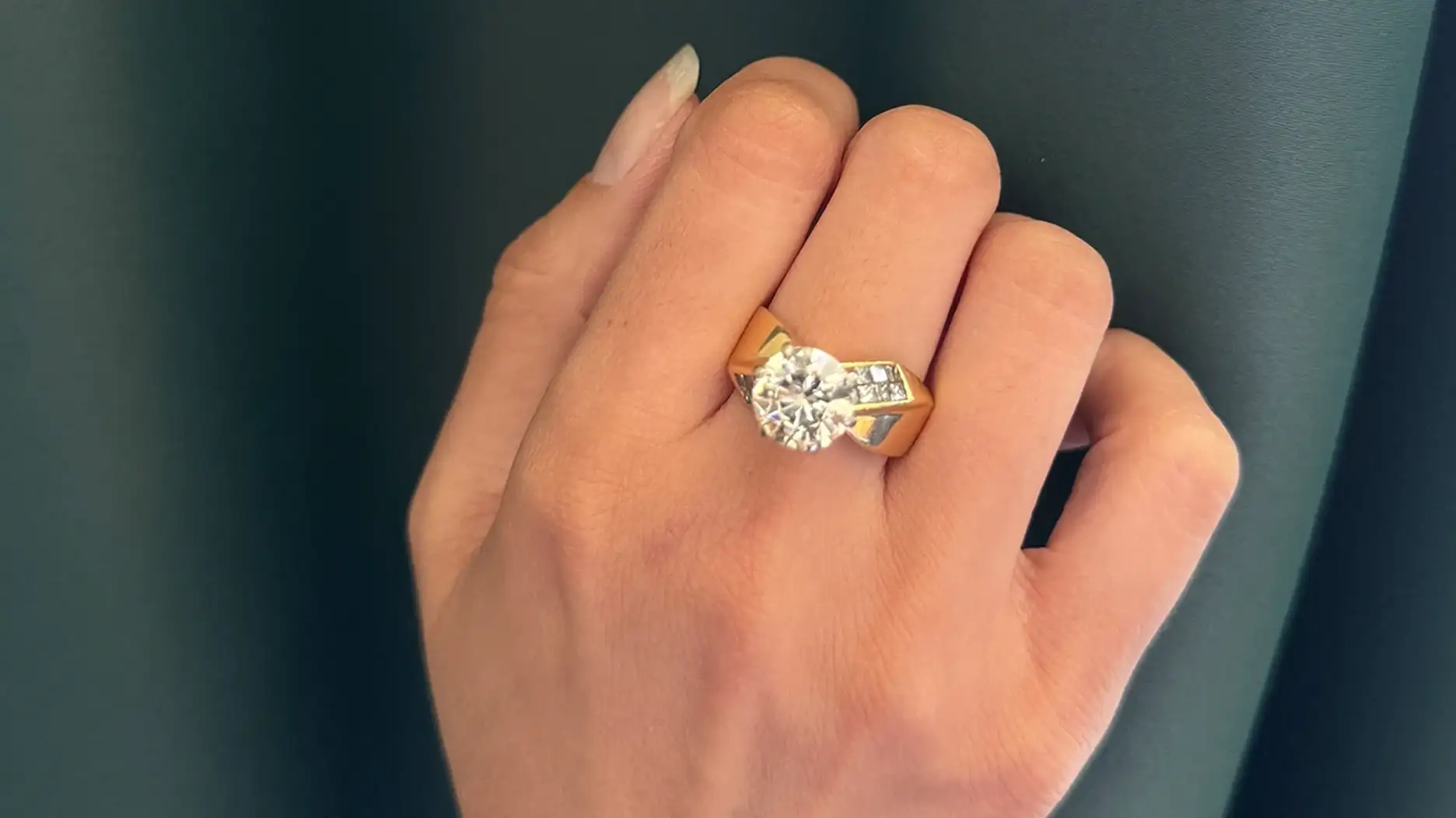 A UK woman paid £5 for a ring at a car boot sale, believing it was costume jewellery. An expert