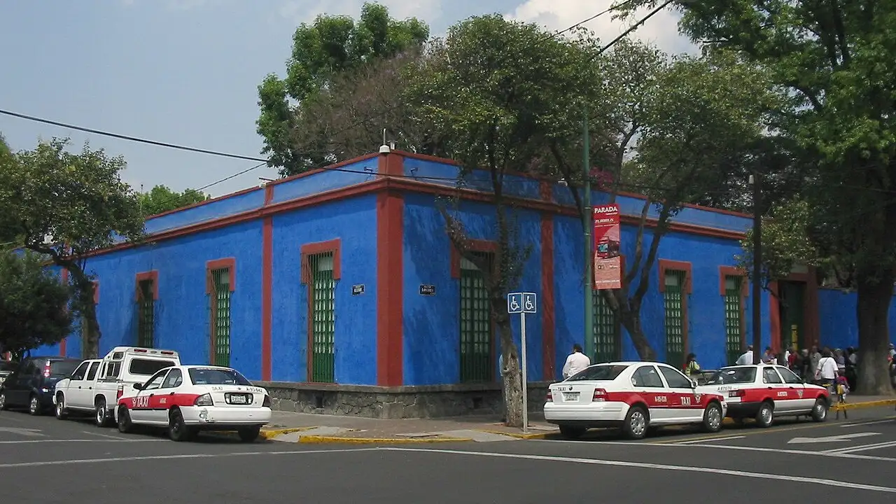 She spent most of her life there, first with her family and, years later, at Diego Rivera's side