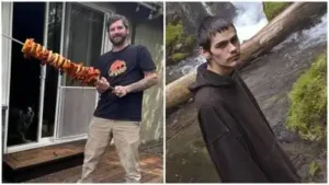 Kaylub Giamanco, a 36-year-old carpenter from Bend, Oregon, has been credited with stopping
