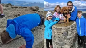 Judah Peake, a 10-year-old from Macclesfield, completed a 1,000 press-up fitness challenge