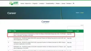 Read the official notice for the NTPC Green Energy Recruitment 2025: The wider industry impact
