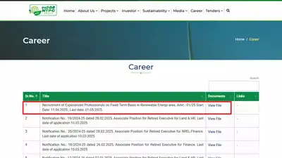 Read the official notice for the NTPC Green Energy Recruitment 2025: The wider industry impact