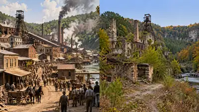 Rush, Arkansas, grew from a zinc mining settlement into a community: The wider industry impact