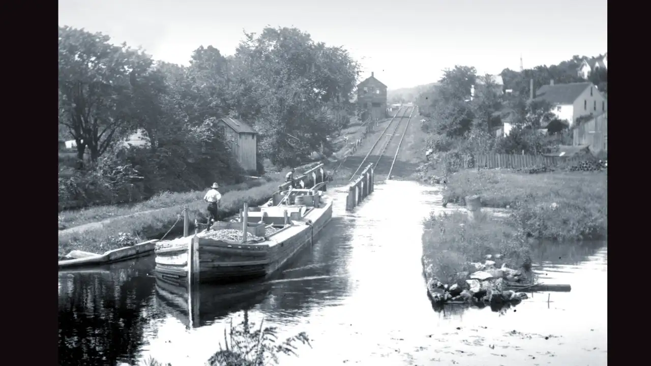Built in 1831, New Jersey's Morris Canal used 23 water-powered: The wider industry impact